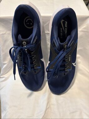 Nike Men’s Size 10.5 Pegasus 40 Shoes in Navy Blue and White